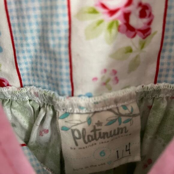 Platinum Matilda Jane Dress 1/4 size 6 - Picture 6 of 8
